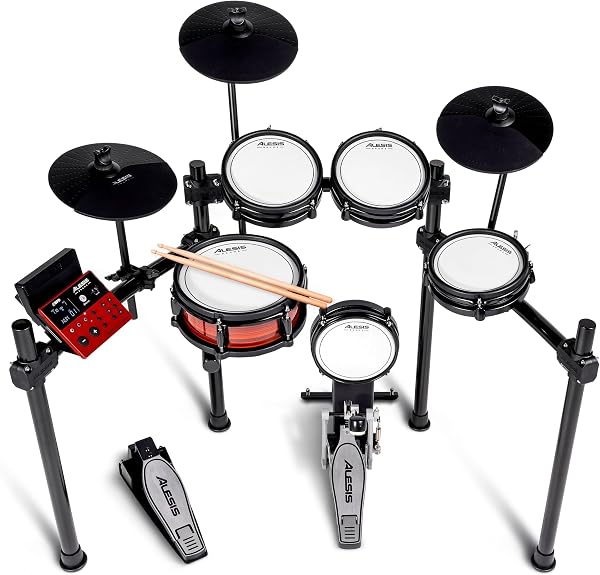 Alesis Nitro Pro Bateria Eletrônica de 8 Peças